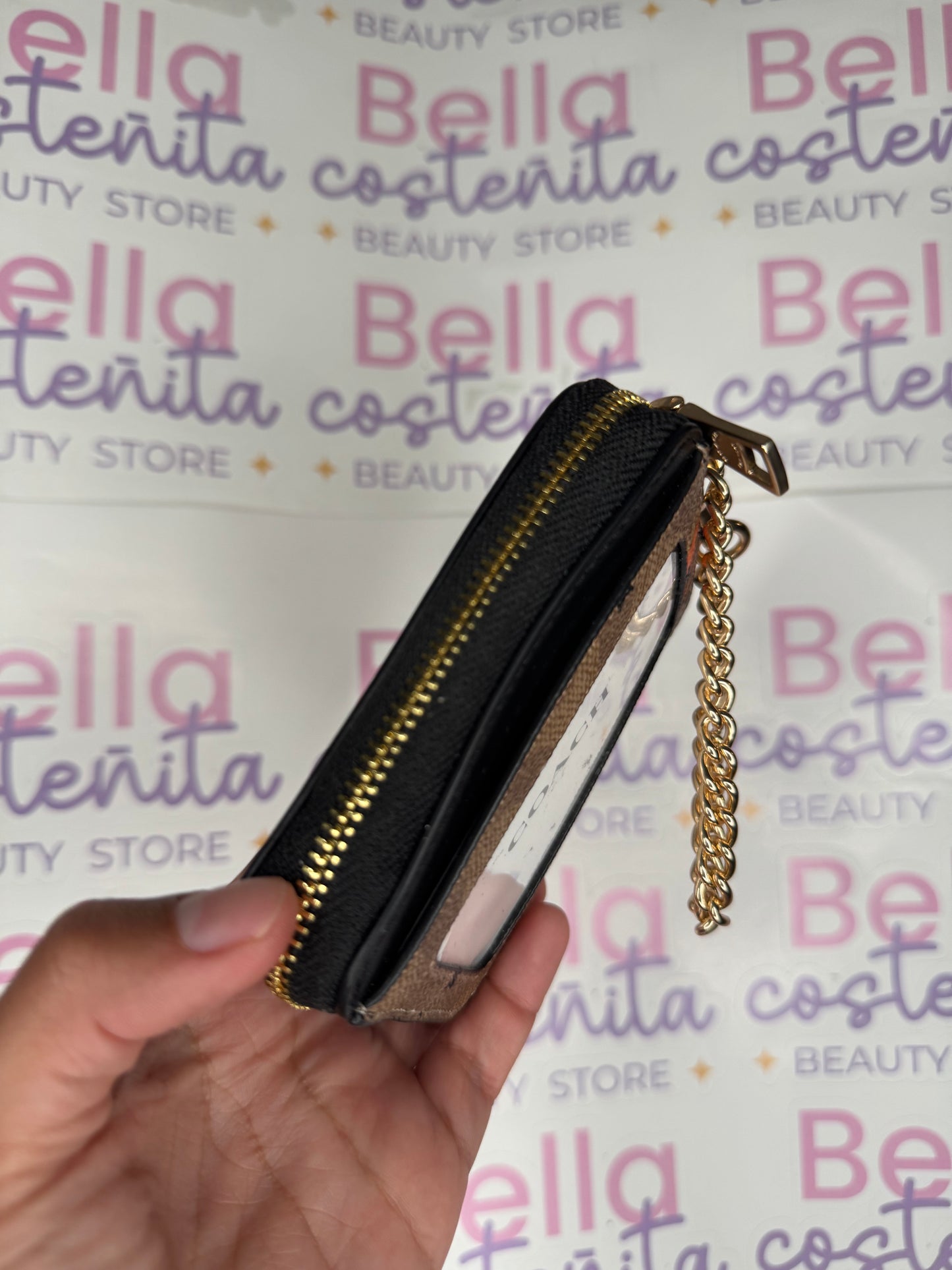 Coach Zip card case - Halloween