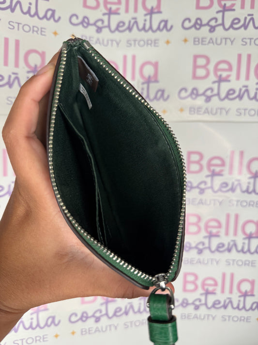 Coach Wristlet - verde esmeralda