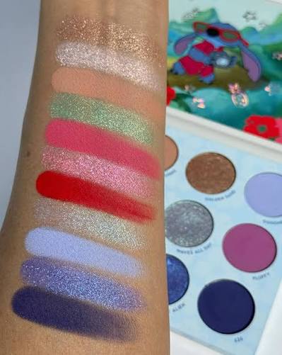 Colourpop x Lilo&Stitch Beach dreamin palette