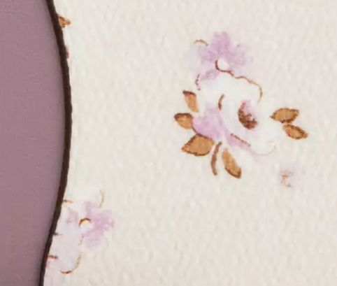Coach Zip Card Case In Signature Canvas With Floral Print