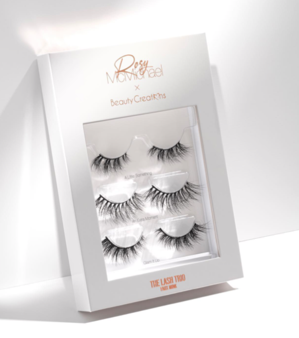 Rosy McMichael x Beauty Creations - The Lash trio