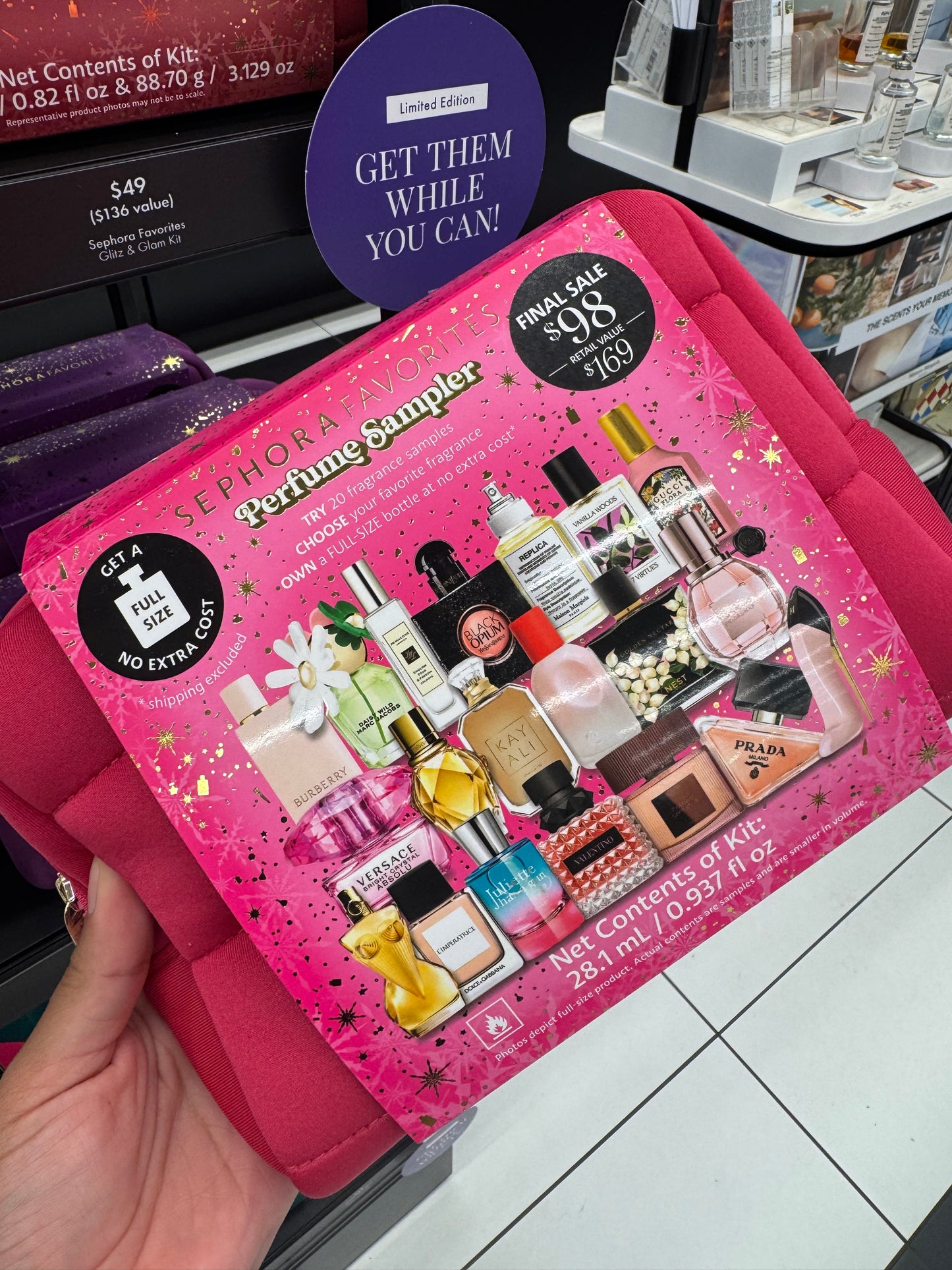 Sephora Favorites perfume sampler