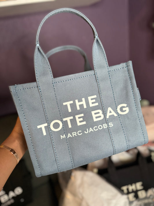 The tote bag - small blue