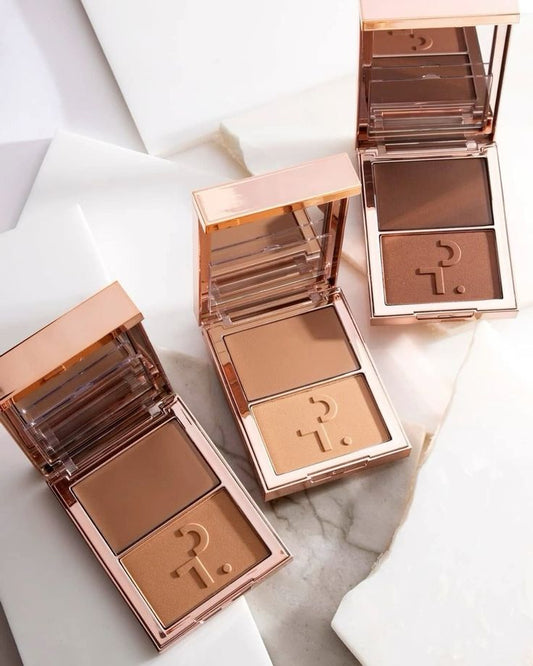 Patrick Ta Creme contour & powder bronzer duo - She's Sculpted (medium)