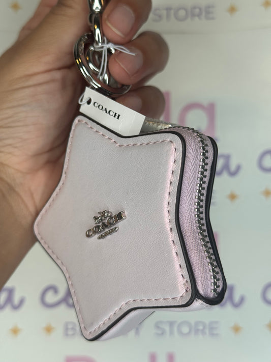 Coach star bag charm