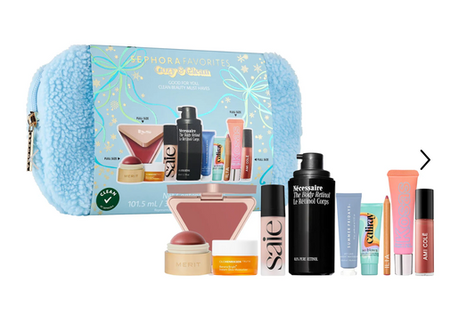 PREORDEN Sephora Favorites Cozy and Clean Makeup and Skincare Set