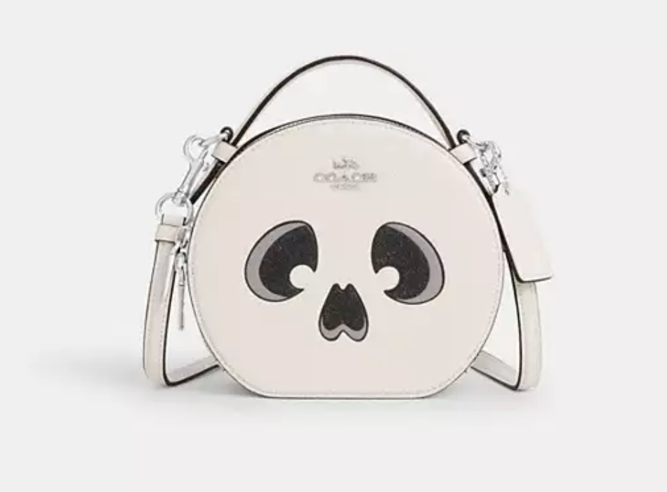 PREORDEN Canteen Crossbody Bag With Halloween Print