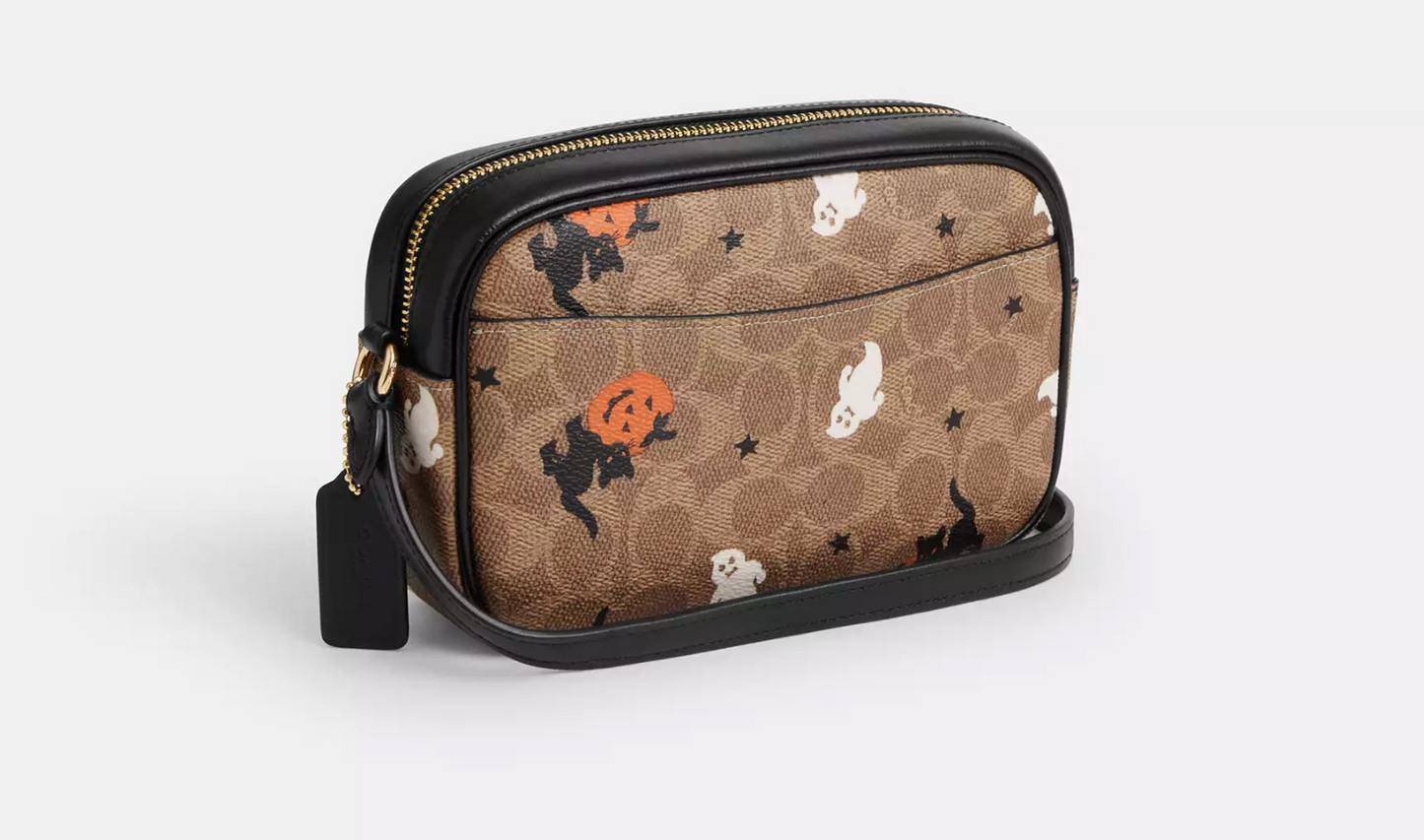 Coach Mini Jamie Camera Bag With Halloween Print