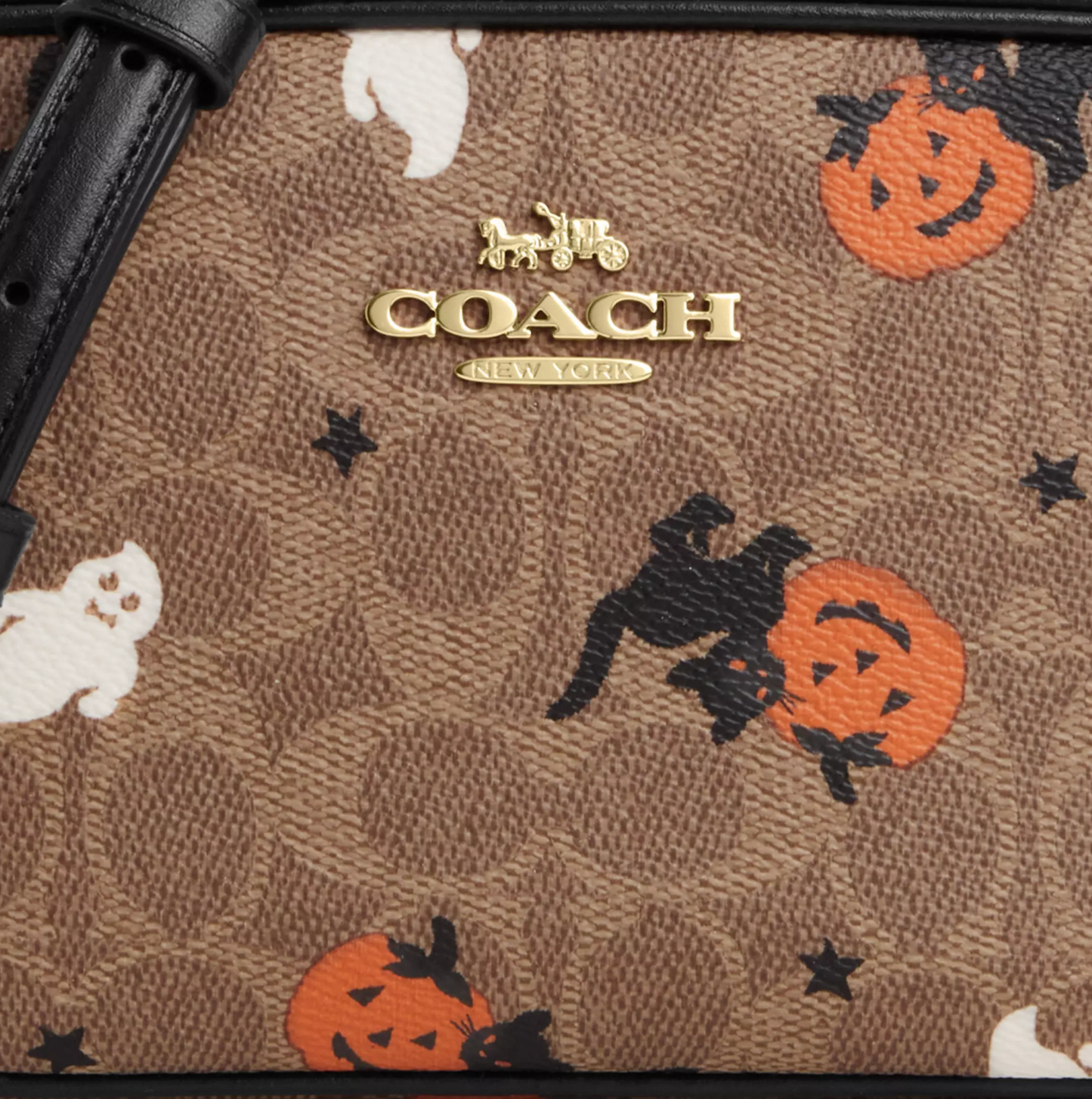 Coach Mini Jamie Camera Bag With Halloween Print