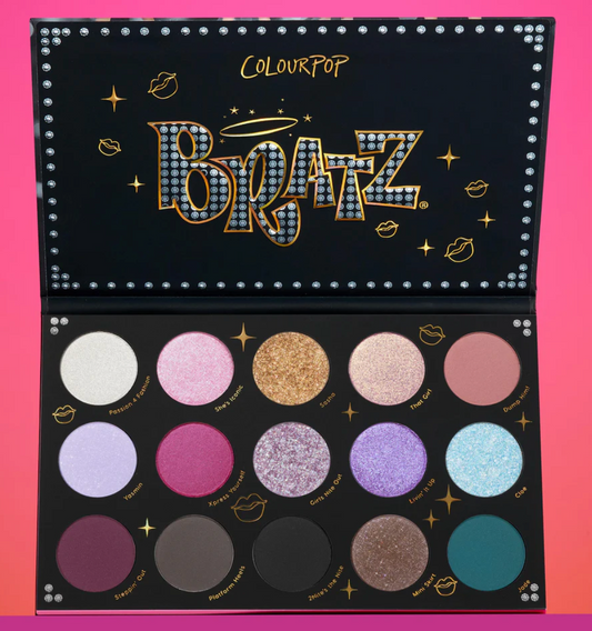 Colourpop x Bratz girls nite out shadow palette