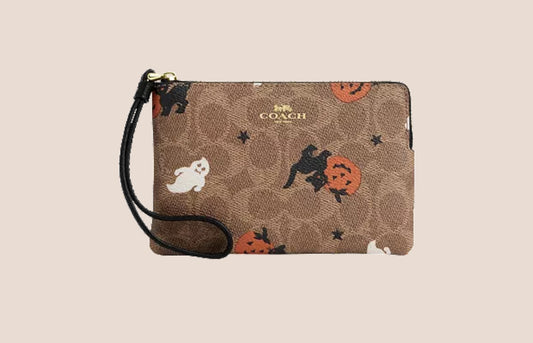 PREORDEN Coach wristlet Halloween