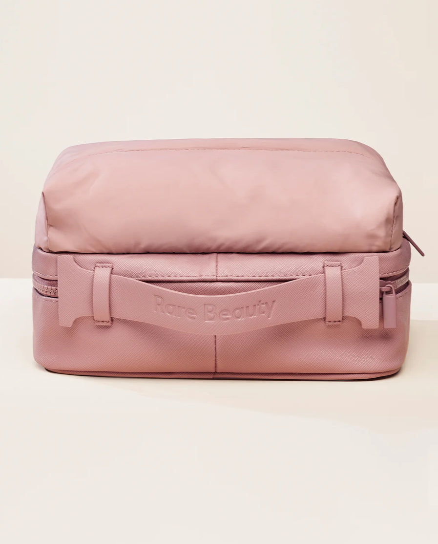 PREVENTA Rare Beauty Puffy Toiletry Bag - Mauve