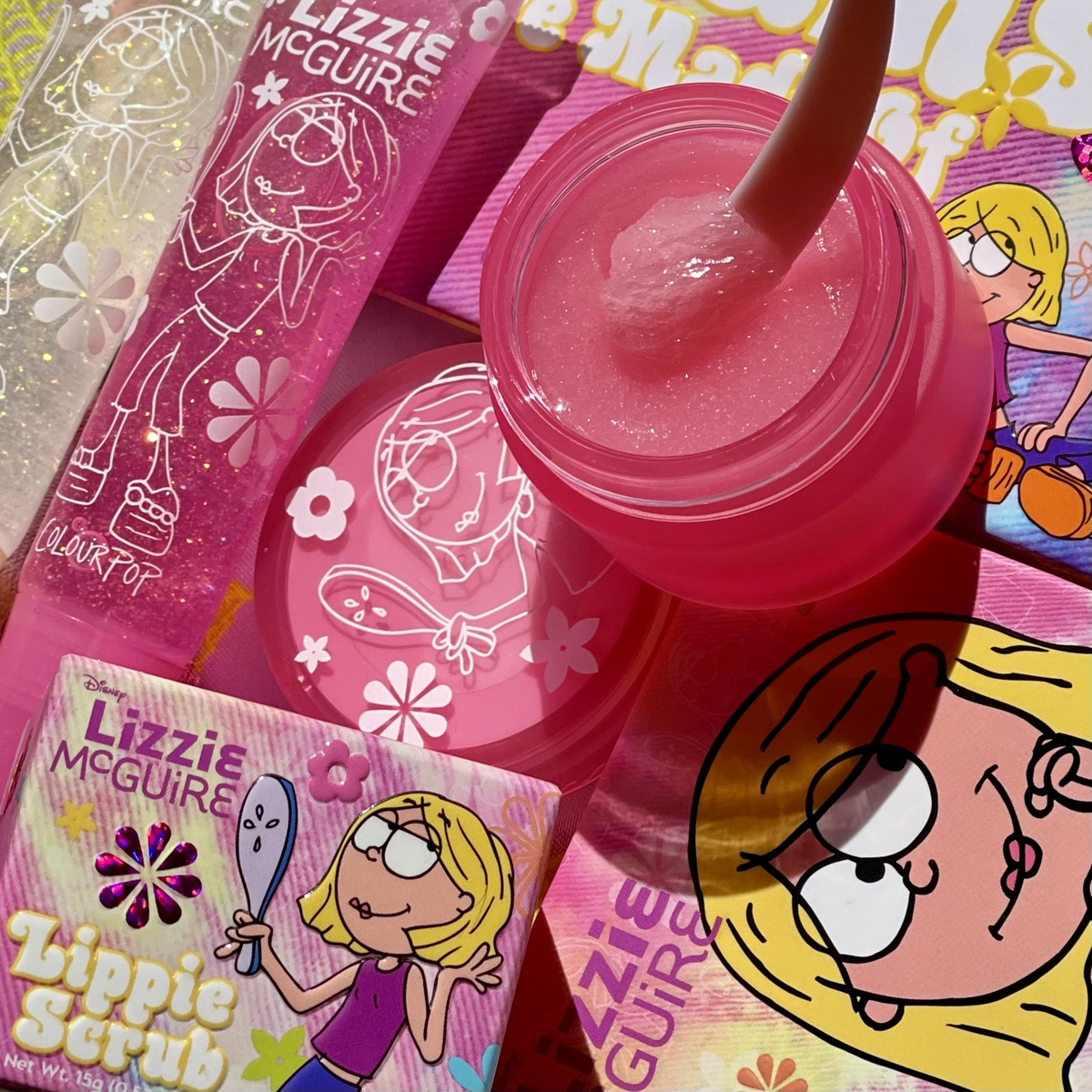 Colourpop x Lizzie McGuire Collection - Bubblegum pop lip scrub