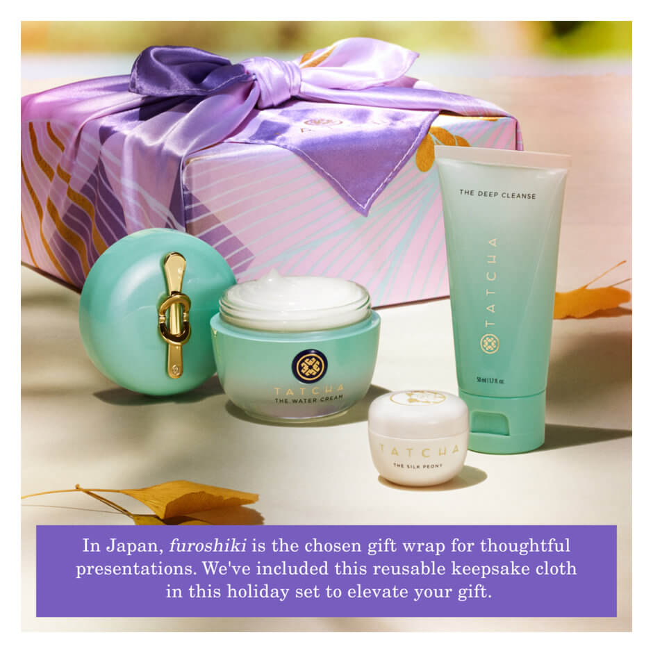Tatcha Cleanse, Hydrate + Smooth Trio